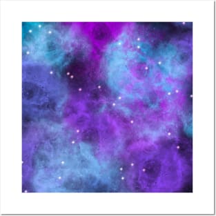 Colorful Nebula Galaxy Posters and Art